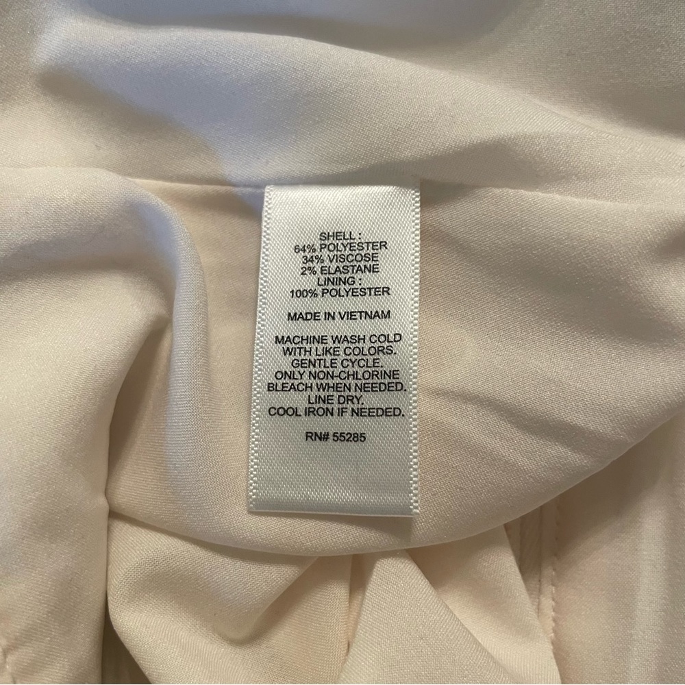 Express Women’s Cream and Black High Waisted Pencil Skirt - Picture 8 of 8